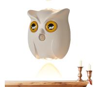 Genérico Motion Sensor Light Indoor - Owl Design for Evaluation | Magnetic Lamp with Resilient Build Sl or 3 LED Colors, Home and Professional Battery Powered Wall Animal Utility