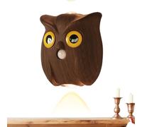 Genérico Motion Sensor - Night Light Owl Design Magnetic LED Lamp | 3 Color Modes Battery Powered Wall Mount Light Soft Glow Auto On Off Lighting for Hallway, Living Room, Kitchen or Stair