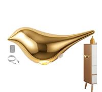 Genérico Motion Sensor Wall Sconce - Golden Bird Shape Wireless Indoor Lamp