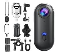 Genérico Motiontrail Camera - Nexo25 Camera, Nexo25 Black Smallest High-Res CAM in The World, 1080P/4K Waterproof Wearable Action CAM, for Sports, Cycling, Diving, Outdoor Exploration (Black-4K)