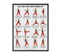Genérico Motivational Fitness Posters, Guided Exercise Charts Set, Workout Guide with Clear Bilingual Design, Home Decor with Easy Follow Layout, Gym Wall Art Display, Poster Set for Home Use