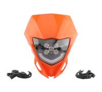 Genérico Motocicleta Delanteros Faro LED para Motocicleta, Carenado para Moto De Cross, Accesorios para WR YZ 250 450