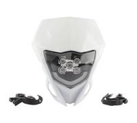 Genérico Motocicleta Delanteros Faro LED para Motocicleta, Carenado para Moto De Cross, Accesorios para WR YZ 250 450