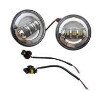 Genérico Motocicleta Delanteros Foco LED De Señal Giro para Motocicleta, Soporte Luz Antiniebla para Road para King, para FLHR para Electra para Street para Glide para FLHX