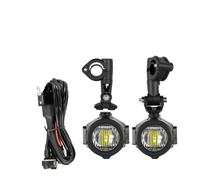 Genérico Motocicleta Delanteros Luz Antiniebla Universal para Motocicleta, Lámpara Auxiliar, Focos para, Faro Adicional para Suzuki