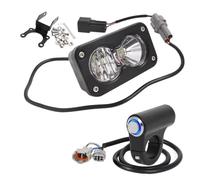 Genérico Motocicleta Delanteros para Suzuki para RM-Z450 para YZ250F KX250 KLX230R WR250F Kit De Faros para Moto Cross 6000-6500K Luz Led
