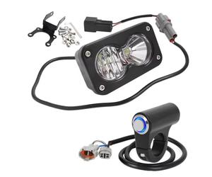 Genérico Motocicleta Delanteros para Suzuki para RM-Z450 para YZ250F KX250 KLX230R WR250F Kit De Faros para Moto Cross 6000-6500K Luz Led