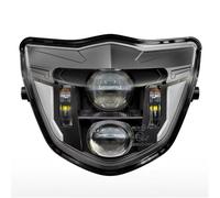 Genérico Motocicleta Delanteros para WR450F para WR250F 2012-2025 Faro LED Delantero De Motocicleta con Máscara DRL Carenado