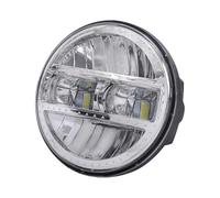 Genérico Motocicleta Delanteros Proyector Faro Led para Motocicleta para Touring para Softail para Heritage para Street para Glide para Road para King, 5,75/7 Pulgadas, 90W