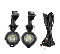 Genérico Motocicleta Delanteros Universal para MT07 para MT09 Luces Antiniebla LED para Motocicleta Conjunto De Luz Auxiliar