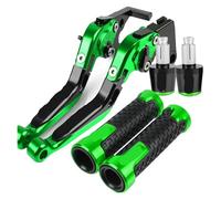 Genérico Motorcycle Adjustable Brake Clutch Levers Handlebar grips ends For HONDA For SH125 For SH125i 2008-2023 ,Resistente al uso
