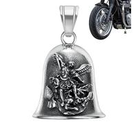 Genérico Motorcycle Angel Bell, Good Luck Bells - Motorcycle Men Bells, Exorcismo Motorcycle Bell for Men Women, Bell Biker Accesorio