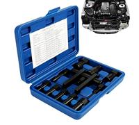 Genérico Motorcycle Bearing Puller Set - Heavy Duty Precise Fit with Case Heavy Duty Tools For Mechanics Enthusiasts | Motorcycle Wheel Inner Bearing Removal Tool Set For Professionals Home Garage