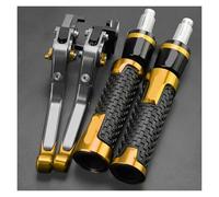 Genérico Motorcycle Brake Clutch Lever Handlebar Handle Grips Ends For YAMAHA For DT125 For DT 125 1987-2005 1988 1989 1990 1991 1992 1993,Resistente al uso