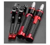 Genérico Motorcycle Brake Clutch Lever Handlebar Handle Grips Ends For YAMAHA For DT125 For DT 125 1987-2005 1988 1989 1990 1991 1992 1993,Resistente al uso