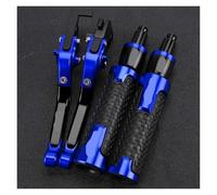 Genérico Motorcycle Brake Clutch Levers Handle Bar End Grips Caps For Suzuki For DL250 For VSTROM 2017-2022 2023 2024 For DL 250 For V-STROM 2025,Resistente al uso