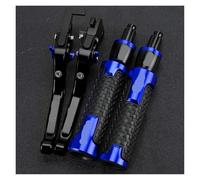 Genérico Motorcycle Brake Clutch Levers Handle Bar End Grips Caps For Suzuki For DL250 For VSTROM 2017-2022 2023 2024 For DL 250 For V-STROM 2025,Resistente al uso