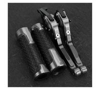 Genérico Motorcycle Brake Clutch Levers Handlebar Grips Handle Bar Grip Ends Accessories For APRILIA For SHIVER 750 2007-2016,Resistente al uso
