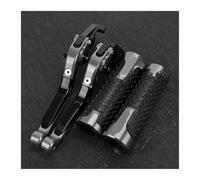 Genérico Motorcycle Brake Clutch Levers Handlebar Grips Handle Bar Grip Ends Accessories For BUELL For XB12Ss 2009,Resistente al uso