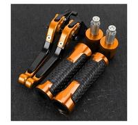 Genérico Motorcycle Brake Clutch Levers Handlebar Grips Handle Bar Grip Ends Accessories For Honda For ST1300A 2003-2007,Resistente al uso