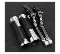 Genérico Motorcycle Brake Clutch Levers Handlebar Grips Handle Bar Grip Ends Accessories For Honda For ST1300A 2003-2007,Resistente al uso