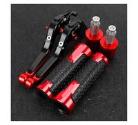 Genérico Motorcycle Brake Clutch Levers Handlebar Grips Handle Bar Grip Ends Accessories For Honda For ST1300A 2003-2007,Resistente al uso
