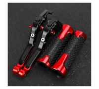 Genérico Motorcycle Brake Clutch Levers Handlebar Grips Handle Bar Grip Ends Accessories For SUZUKI For GSF600 For GSF600S For BANDIT 2007-2015,Resistente al uso