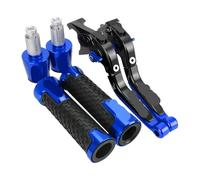 Genérico Motorcycle Brake Clutch Levers Handlebar Grips Handle Bar Grip Ends Accessories For Suzuki For SV1000S 2003-2007,Resistente al uso