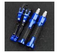 Genérico Motorcycle Brake Clutch Levers Handlebar Grips Handle Bar Grip Ends Accessories For SUZUKI For GSF 600S For BANDIT 2007-2015,Resistente al uso