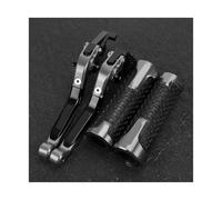 Genérico Motorcycle Brake Clutch Levers Handlebar Grips Handle Bar Grip Ends Accessories For Suzuki For SV650 SV 650 For SV650S 2013-2023,Resistente al uso