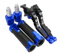 Genérico Motorcycle Brake Clutch Levers Handlebar Grips Handle Bar Grip Ends Accessories For SUZUKI For GSF 1200 For BANDIT 1996-2000,Resistente al uso