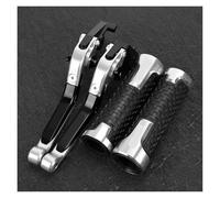 Genérico Motorcycle Brake Clutch Levers Handlebar Grips Handle Bar Grip Ends Accessories For SYM For Citycom For 300i 2013 2014 2015 2016,Resistente al uso