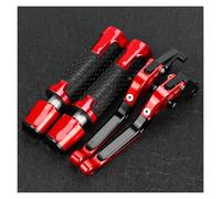 Genérico Motorcycle Brake Clutch Levers Handlebar Grips Handle Bar Grip Ends Accessories For YAMAHA For MT03 2015-2023,Resistente al uso