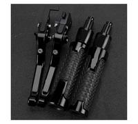 Genérico Motorcycle Brake lever Clutch Levers Handlebar Grips End For YAMAHA For XMAX 125 200 250 400 2010-2024,Resistente al uso