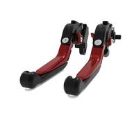 Genérico Motorcycle CNC Brake Clutch Levers Aluminum Adjustable Foldable Extendable Handle Levers For Honda For XR150L 2014-2022,Resistente al uso
