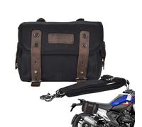 Genérico Motorcycle, Detachable Canvas Saddlebags for Motorbikes, Tail and Side Panniers, Multifunctional Motorcycle Storage for Motorbike, Electric Bike, Touring, Commuting and Outdoor Riding