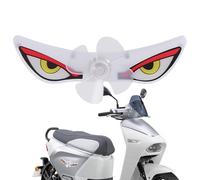 Genérico Motorcycle Eye Lights Wind Powered Auto Lighting Wind-Powered