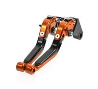 Genérico Motorcycle Folding Extendable CNC Moto Adjustable Clutch Brake Levers Handbar End Grips fit For Bajaj For Pulsar 200 For NS/200 For RS/200 A,Resistente al uso