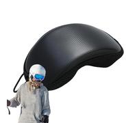 Genérico Motorcycle Goggles Case | Snowboard Goggles Bag - Rainproof Zipper Bag Travel Carrying PU Compact & Lightweight Case For Ski Accessories