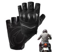 Genérico Motorcycle Half Finger Gloves | Fall-Proof Anti-Slip Four Seasons