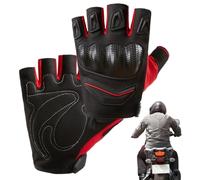 Genérico Motorcycle Half Finger Gloves | Fall-Proof Anti-Slip Four Seasons