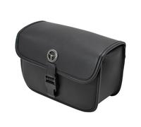 Genérico Motorcycle Handlebar Bag | Waterproof PU Leather Front Fork Bag