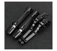 Genérico Motorcycle Handlebar Hand Grips Ends Handle Brake Clutch Levers For HONDA For CBR1100XX For CBR 1100 XX For CBR1100 XX For BLACKBIRD 1997-2007,Resistente al uso