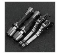 Genérico Motorcycle Handlebar Hand Grips Ends Handle Brake Clutch Levers For HONDA For CBR1100XX For CBR 1100 XX For CBR1100 XX For BLACKBIRD 1997-2007,Resistente al uso