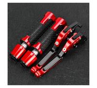 Genérico Motorcycle Handlebar Hand Grips Ends Handle Brake Clutch Levers For HONDA For CBR1100XX For CBR 1100 XX For CBR1100 XX For BLACKBIRD 1997-2007,Resistente al uso