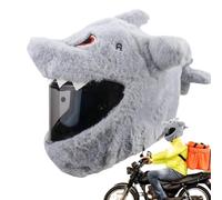 Genérico Motorcycle Hard hatcoverFunny Plush Hard hatcoverCartoon Protective hatcoverfor Use | Soft Plush Fabric Design System, Elastic Fit Structure Feature, Helmet Decoration Protection Function