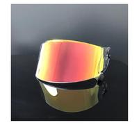 Genérico Motorcycle helmet Visor PC visor Lens Model Smoke Dark Replacement Visor For Shark For Race-R For Pro For GP