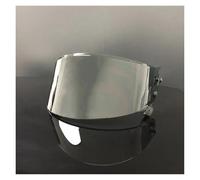 Genérico Motorcycle helmet Visor PC visor Lens Model Smoke Dark Replacement Visor For Shark For Race-R For Pro For GP