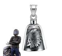 Genérico Motorcycle Hung Bell - Biker Riding Bell Keyring, Portable guardiann Bells Charm, Motorcycle Hanging Ornament Accessory, luckyy Ride Bells Pendant | Gift for Riders, Cyclists, Valentine