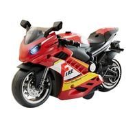 Genérico Motorcycle Model Kit Set - Powered Play Toy Motorbike, Colorful Lights Pleasant Sound Effects Toy, Powered Motorcycle Toys, Children Kids Bike Toys, Realistic Bike For Boys Girls Kids Play